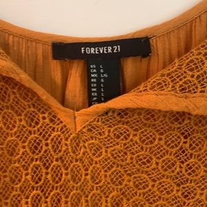 Gold top forever 21
